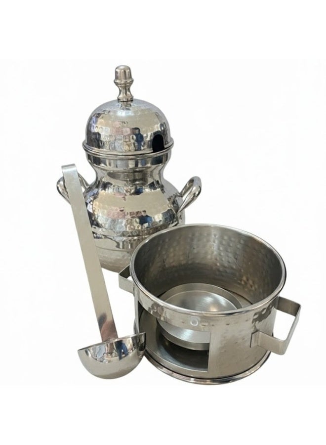 Dania Luxury Indian stainless steel bean pot – 1.5 liter capacity ☕✨ - Image 4